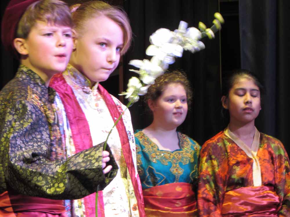 Year 6 Production of 'Mulan', March 2016